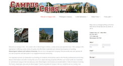 Desktop Screenshot of campus-cribs.com